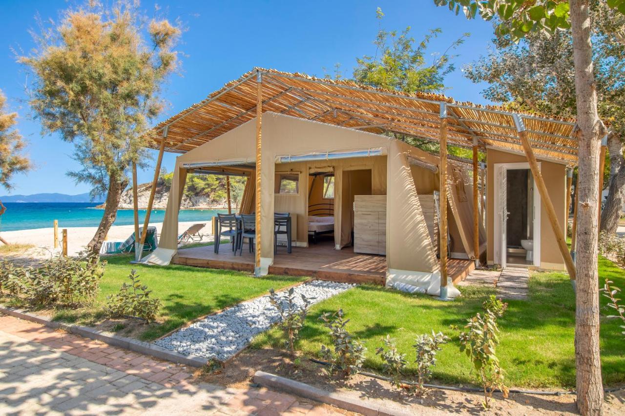 Armenistis Camping & Bungalows Sarti Ngoại thất bức ảnh