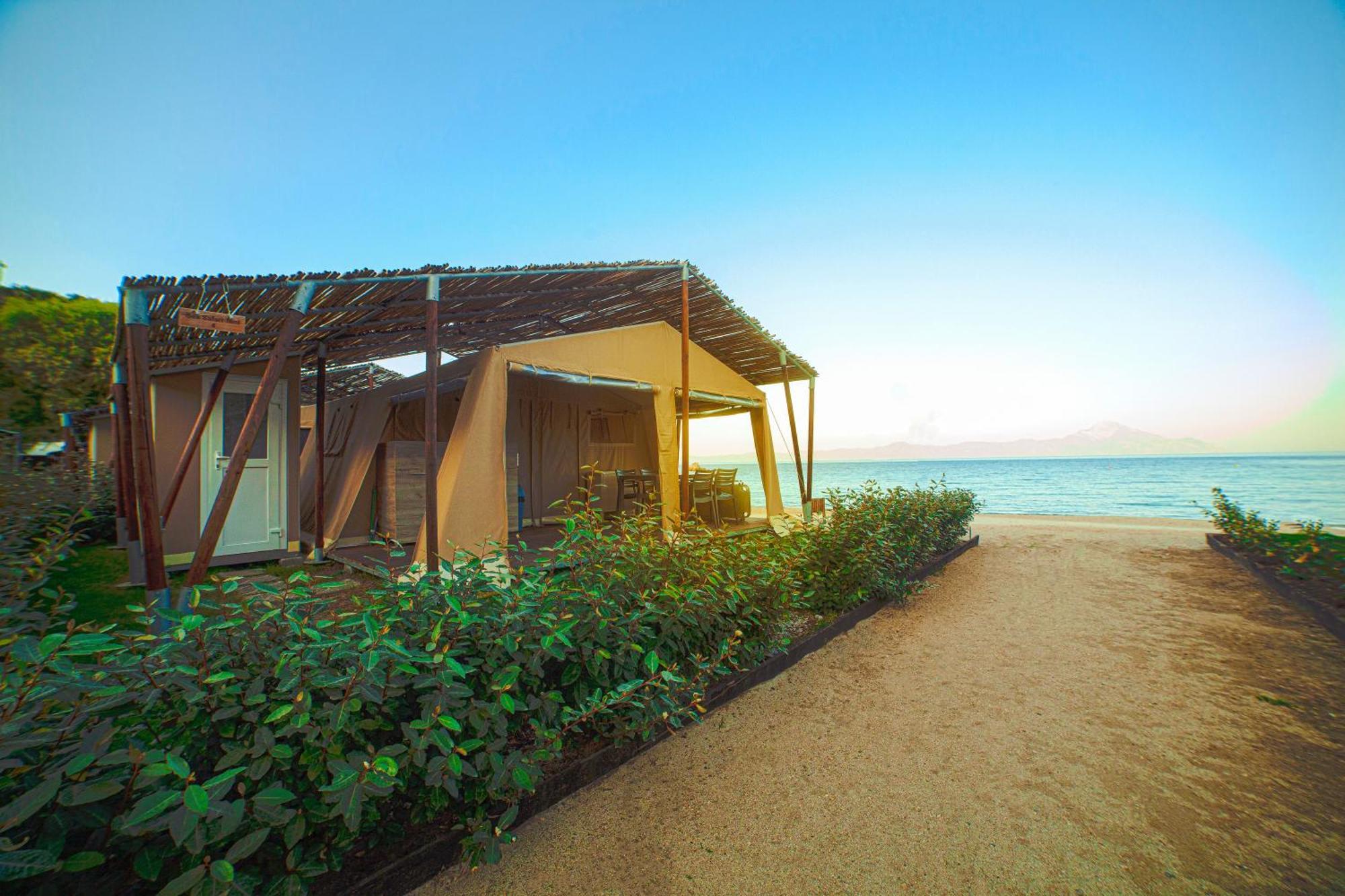 Armenistis Camping & Bungalows Sarti Ngoại thất bức ảnh